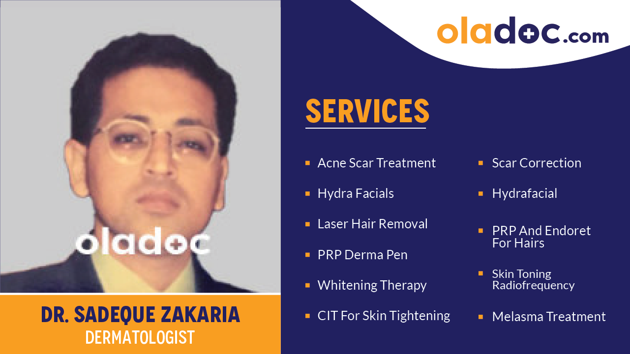 Services provided by Dr. Sadeque Zakaria